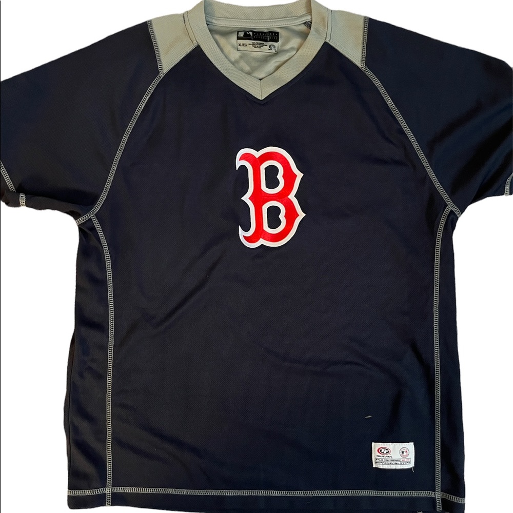 Boston Red Sox Athletic Jersey Shirt Size XL